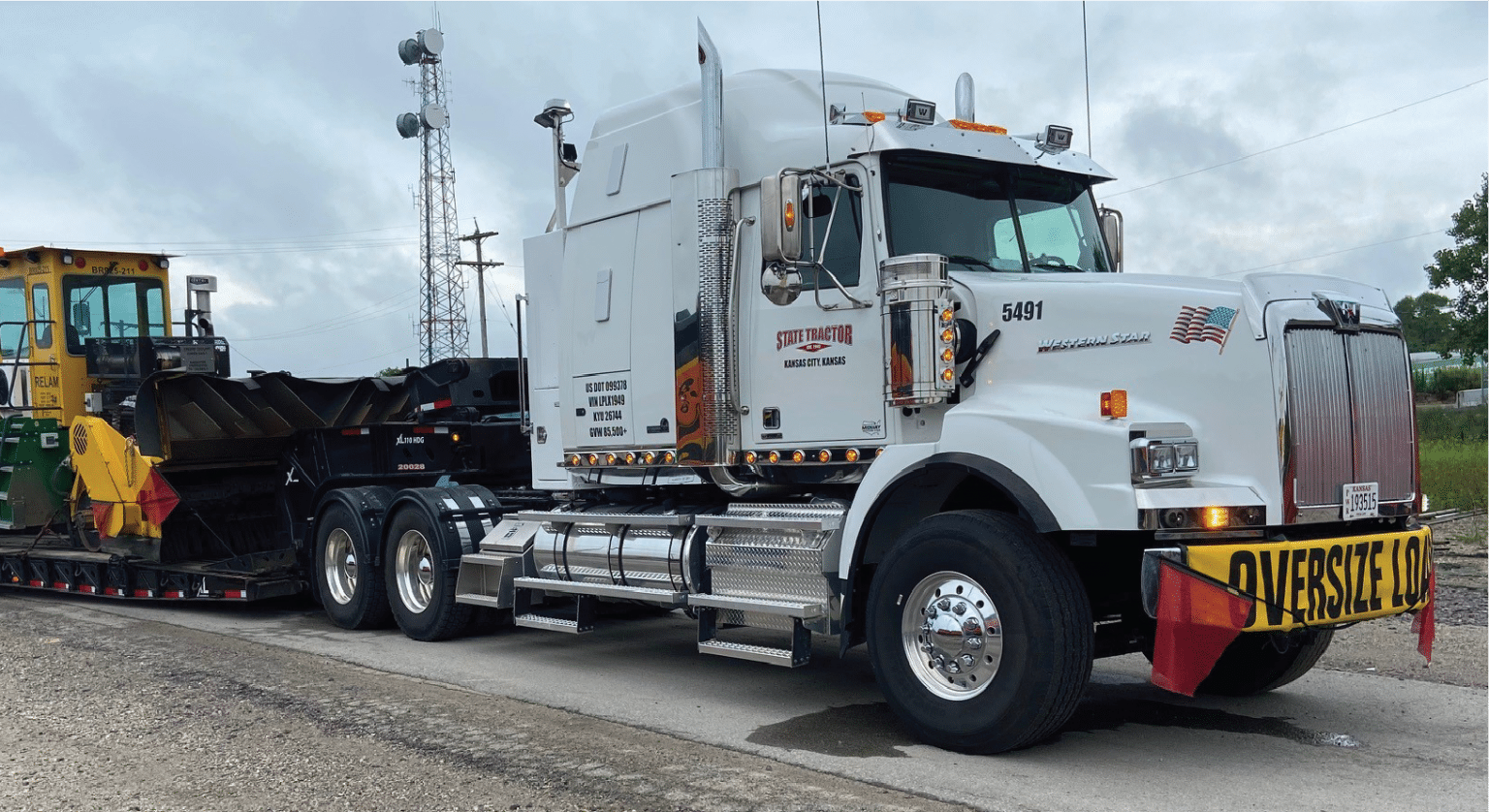State Tractor Trucking Heavy Hauling Experts